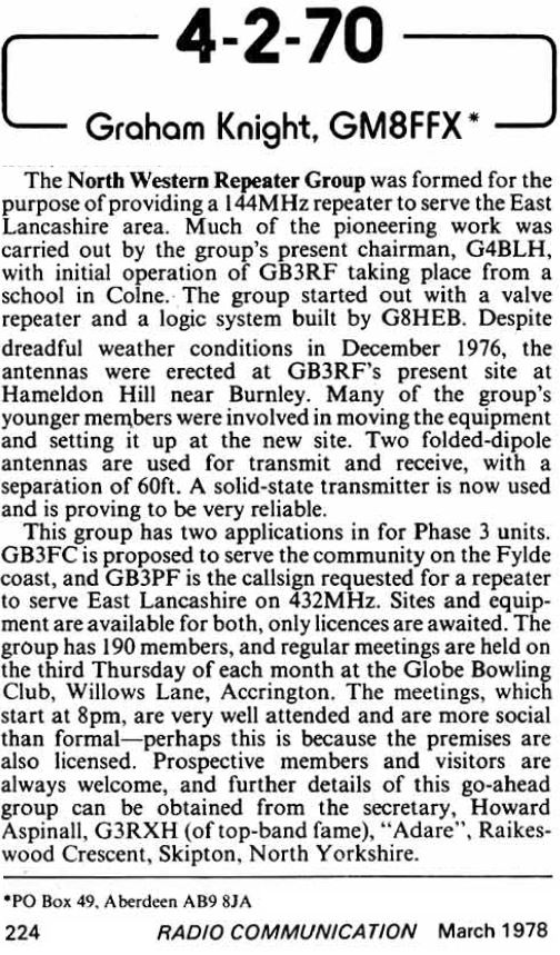 Radio Communications March 1978