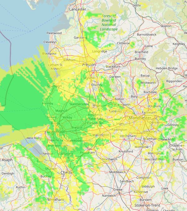 MB7IPT 2m Gateway Coverage Prediction